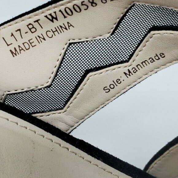 Cole Haan Black Suede Emilia Sandal (8) - Picture 5 of 7